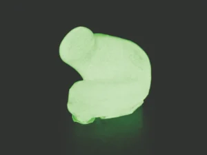 embout auditif fabriqué en silicone softwear 2.0 de couleur phosphorescente de la marque Detax