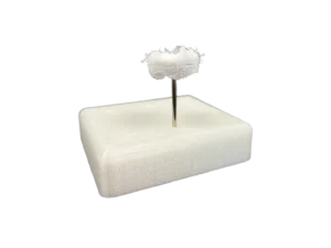 Brosse coton diamètre 22 à adapter sur une pièce à main pour realiser les finitions des embouts auditifs fabriqué en 3D