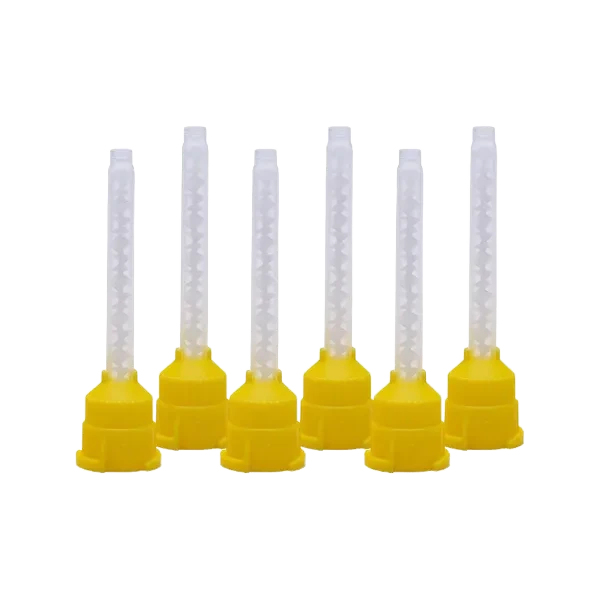 canules mélangeuses jaunes