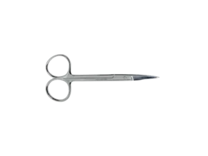 Ciseaux courbés dentelés 12cm